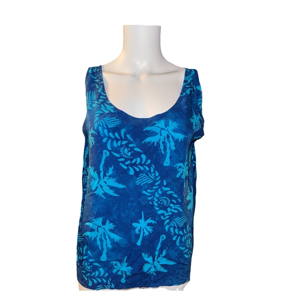 Bali Batiks Women's Floral Sleeveless‎ Tank Top
